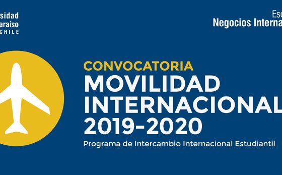 Convocatoria 2019-2020 Movilidad Internacional